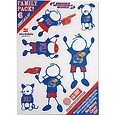 Kansas Jayhawks Family Decal Set Small